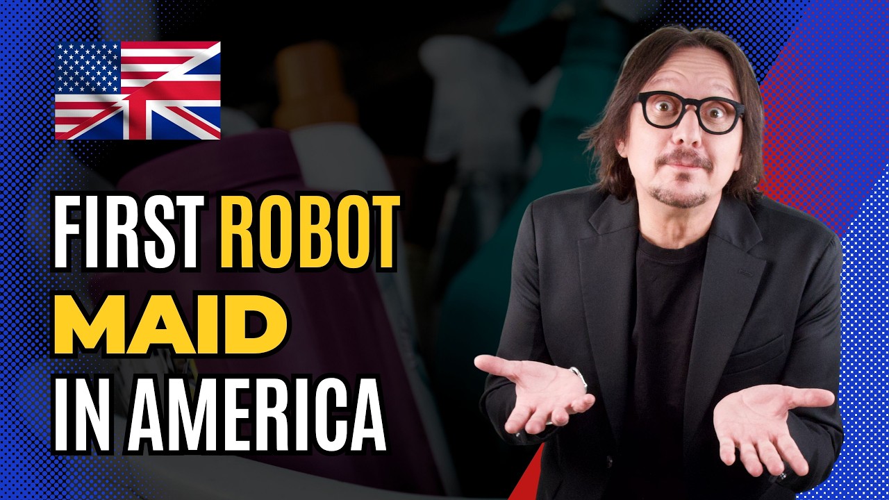 319 - First Robot Maid in America. No Human in the Room, but One Behind It