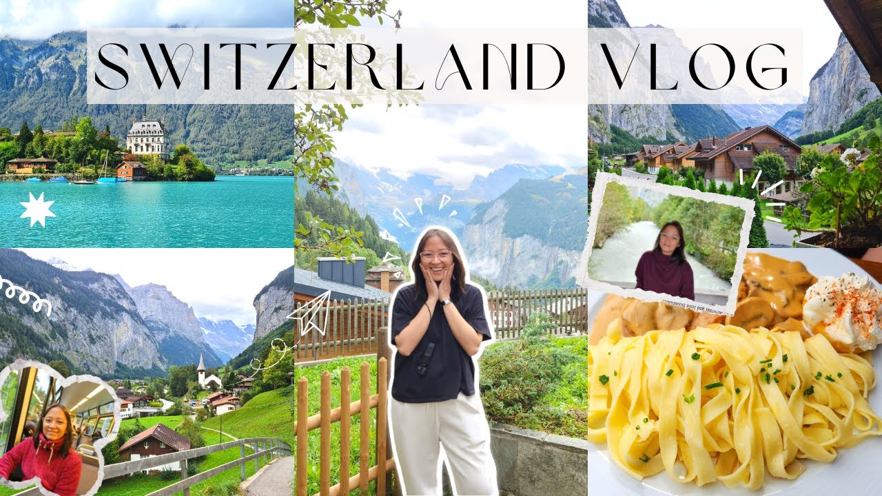 switzerland vlog pt. 1 | we stayed in switzerland for 8 days, is it really THAT beautiful???