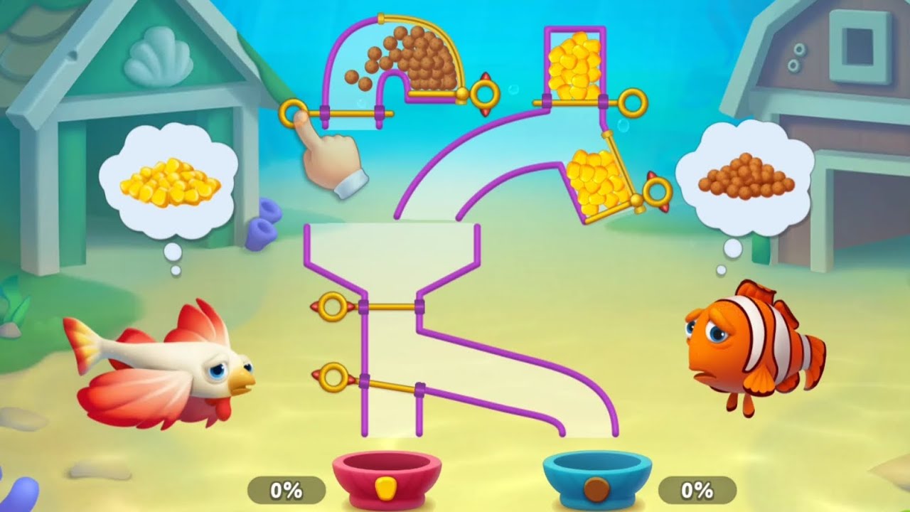 F1053 🐠Fishdom Minigames + Gameplay Level 2662-2676🐠 #fishdomminigame #fishdomgameplay