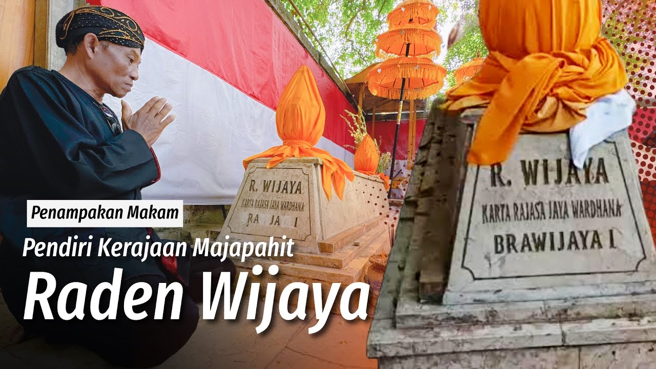 Jarang Yang Tau‼️Inilah Penampakan Makam Raden Wijaya, Pendiri Kerajaan Majapahit