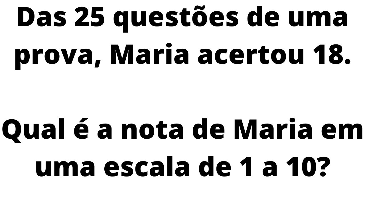 APRENDA A USAR A REGRA DE TRÊS SIMPLES