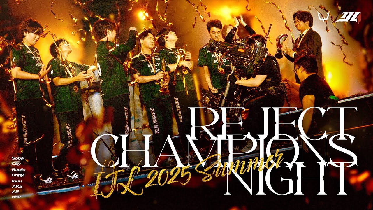 Identity V IJL 2025 SUMMER REJECT CHAMPIONS NIGHT