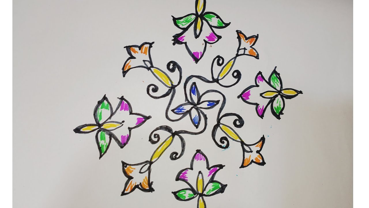 11*1 rangoli kolam 