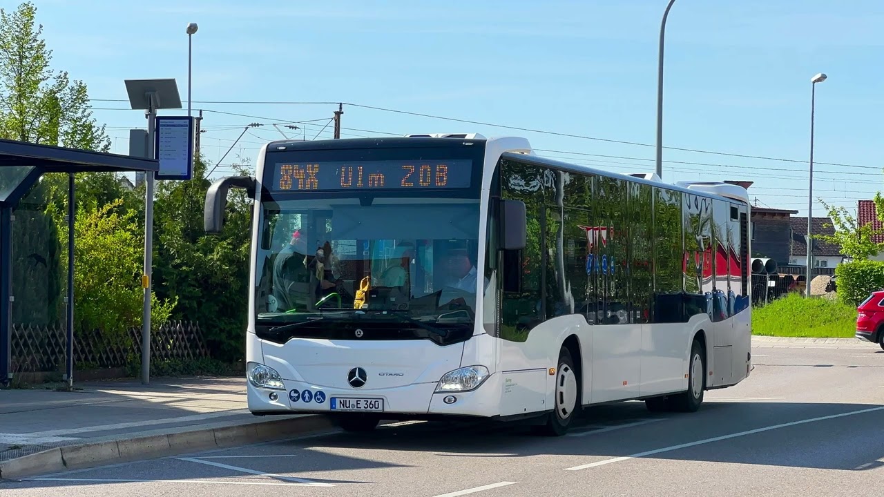 #324 Mercedes-Benz Citaro C2 Hybrid |KICKDOWN ZF-Ecolife [Sound] |Gairing Reisen |Busse in Ulm