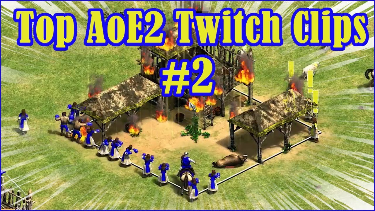 Top AoE2 Twitch Clips #2🤣 Funny/Great Moments & Memes #ageofempires2 #ageofempires