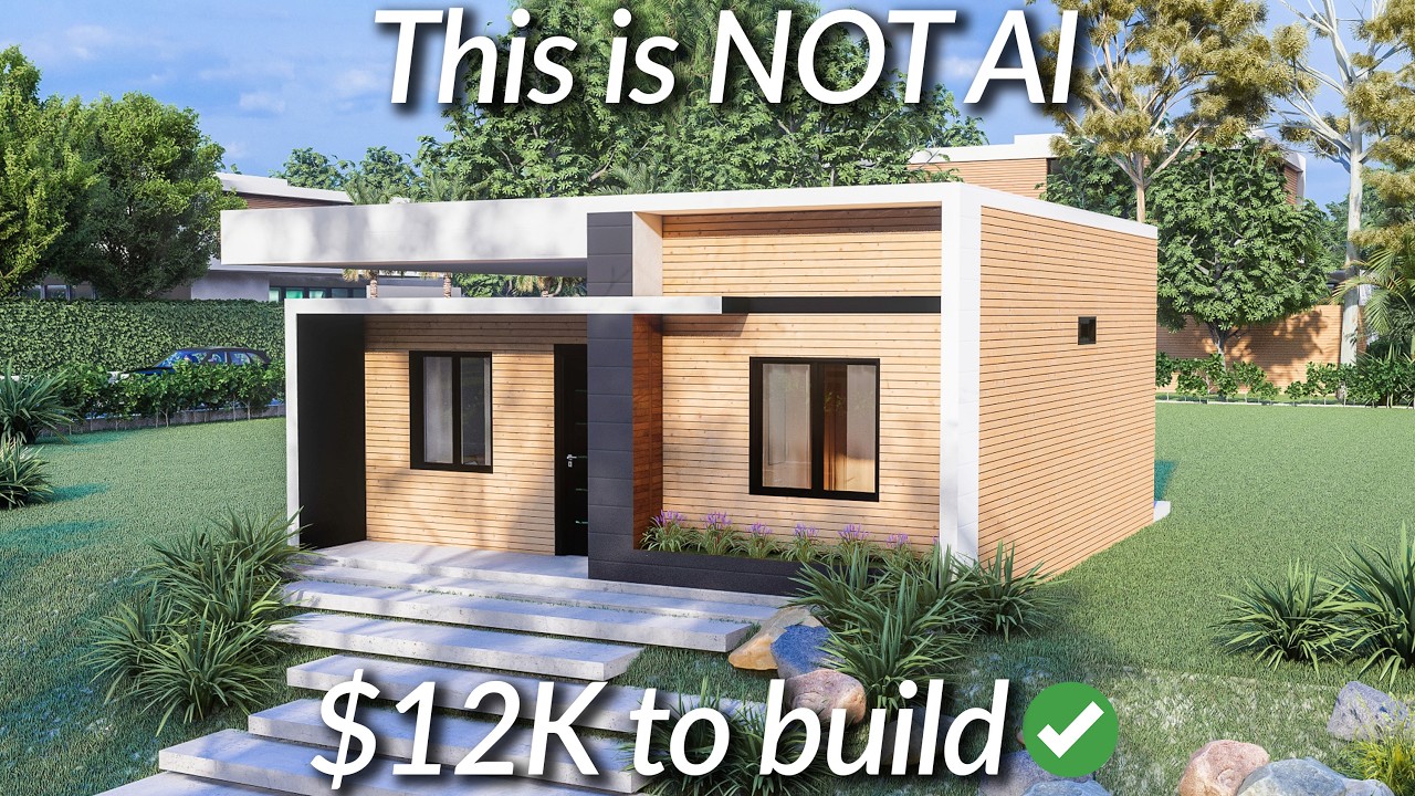 (7x7 Meters) Very Modern House Design | 2 Bedrooms | Full House Tour