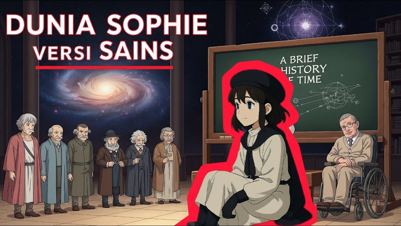 Dunia Sophie versi Sains: A BRIEF HISTORY OF TIME | Stephen Hawking