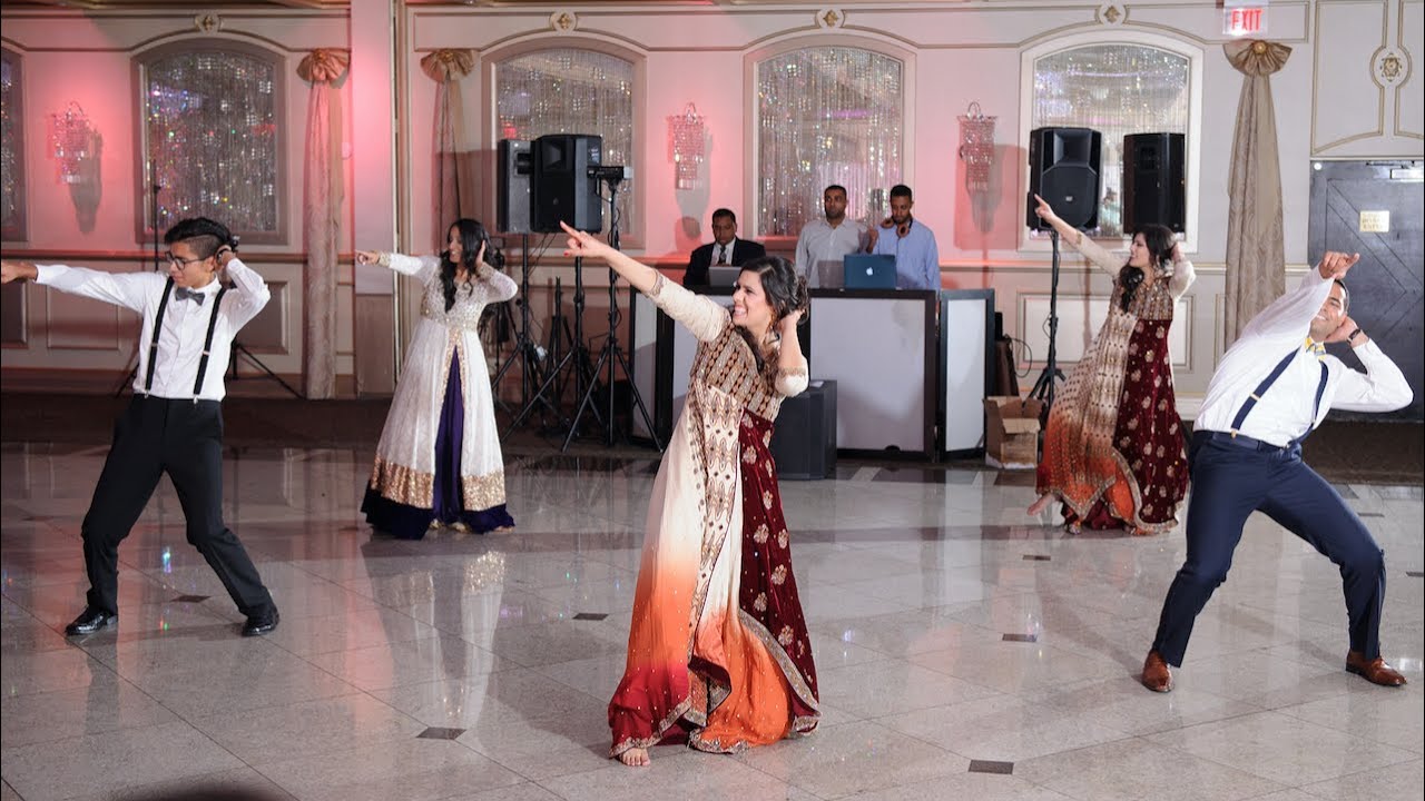 Boys vs. Girls Wedding Dance (re-uploaded with original audience reaction)