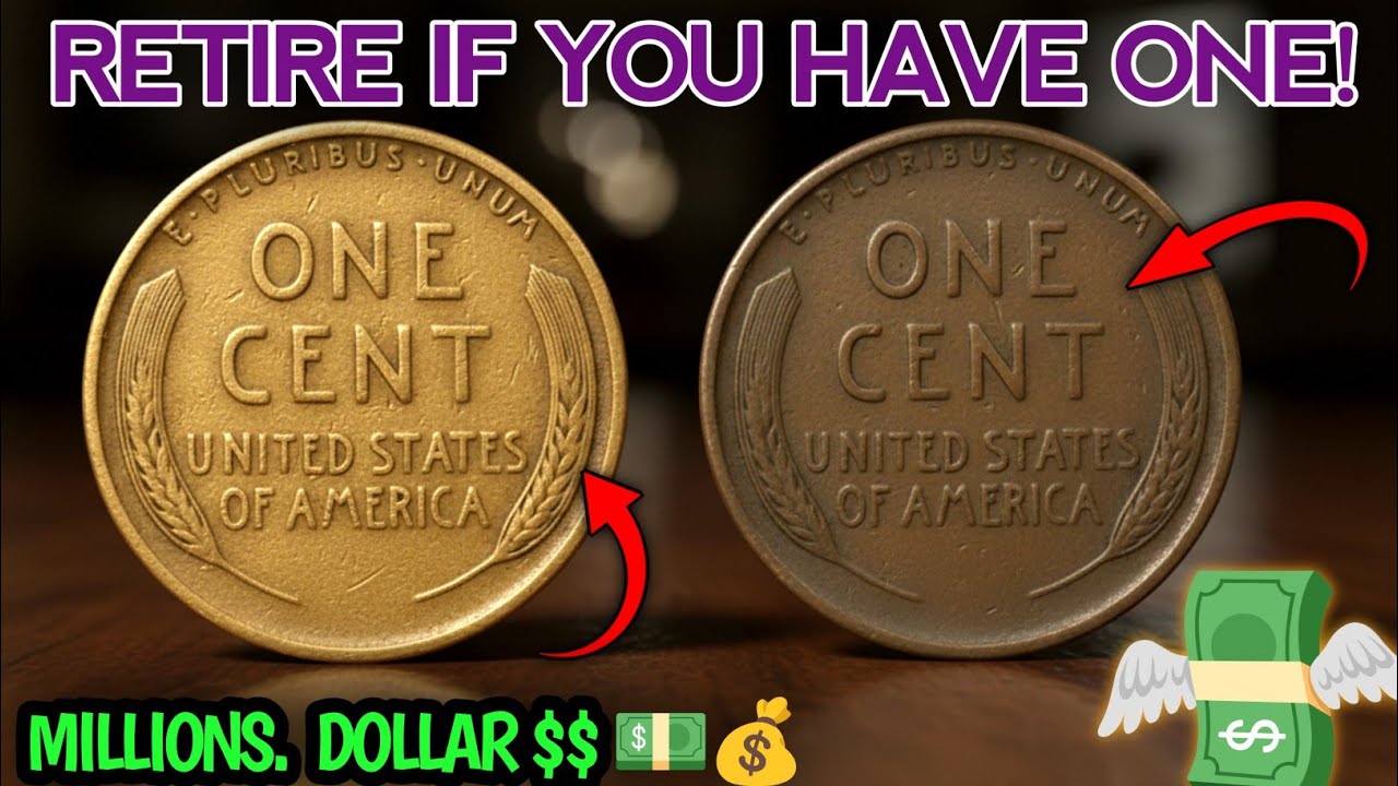 5 Rare Wheat Pennies That Could Be Worth Big Money | Hidden Value of Old U.S. Coins Explained!