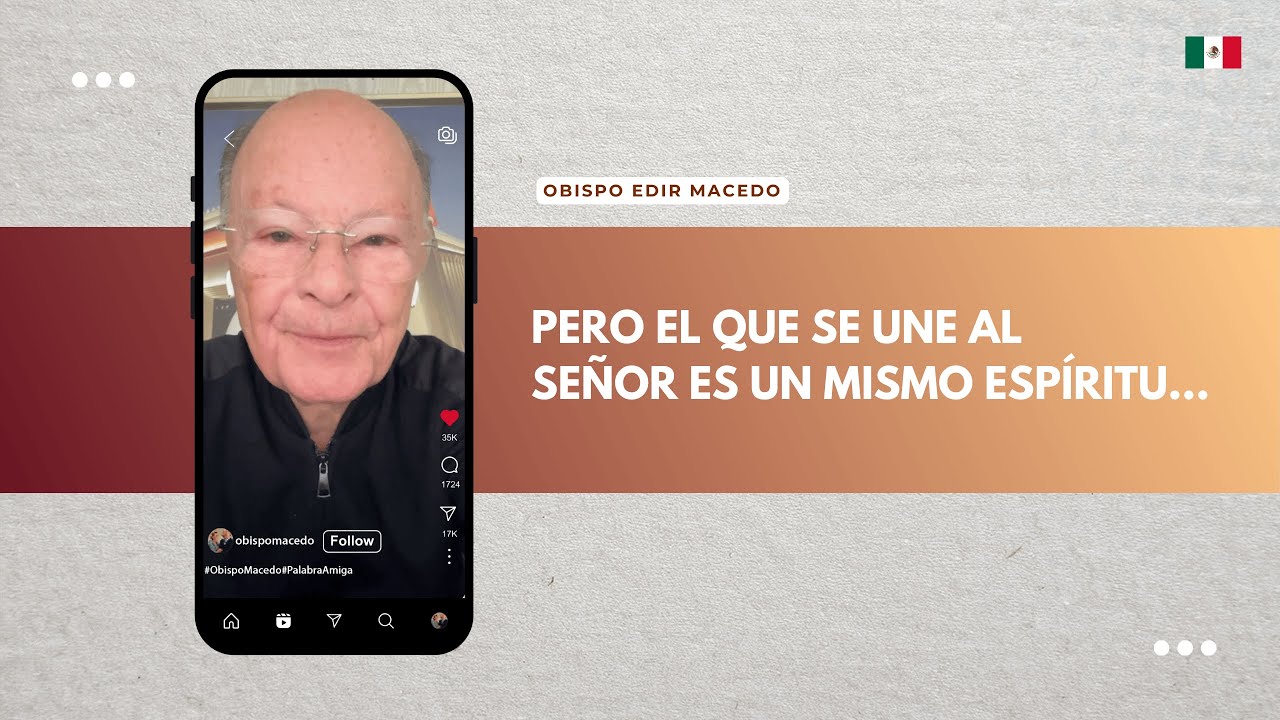 PERO EL QUE SE UNE AL SEÑOR ES UN MISMO ESPÍRITU…