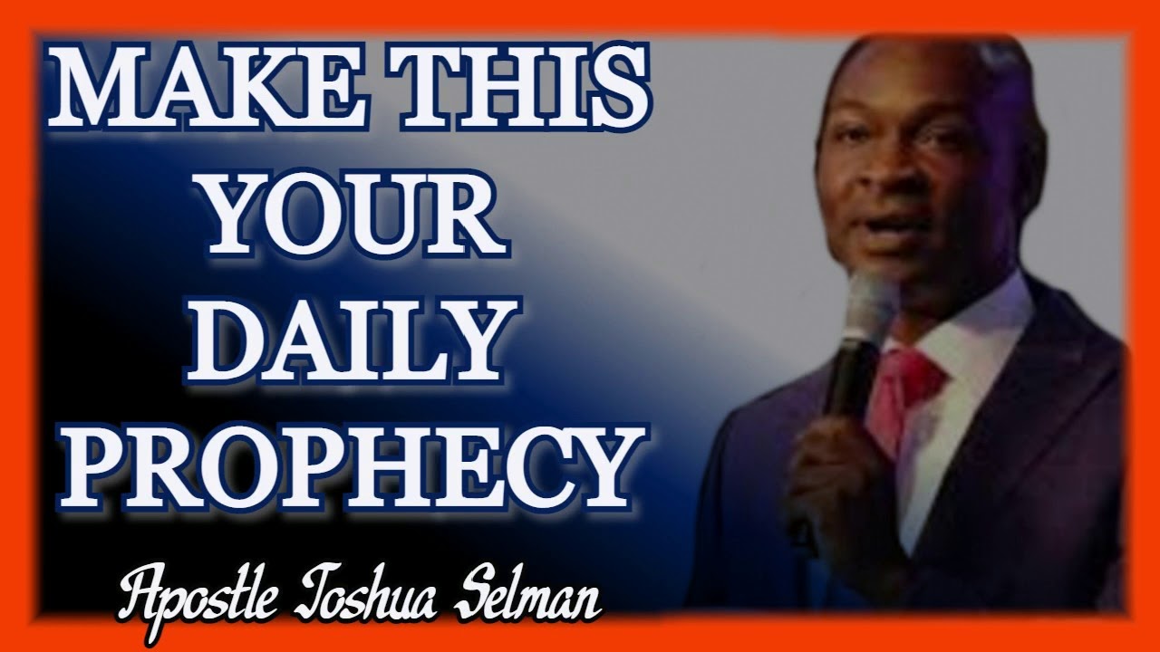 Apostle Joshua Selman 