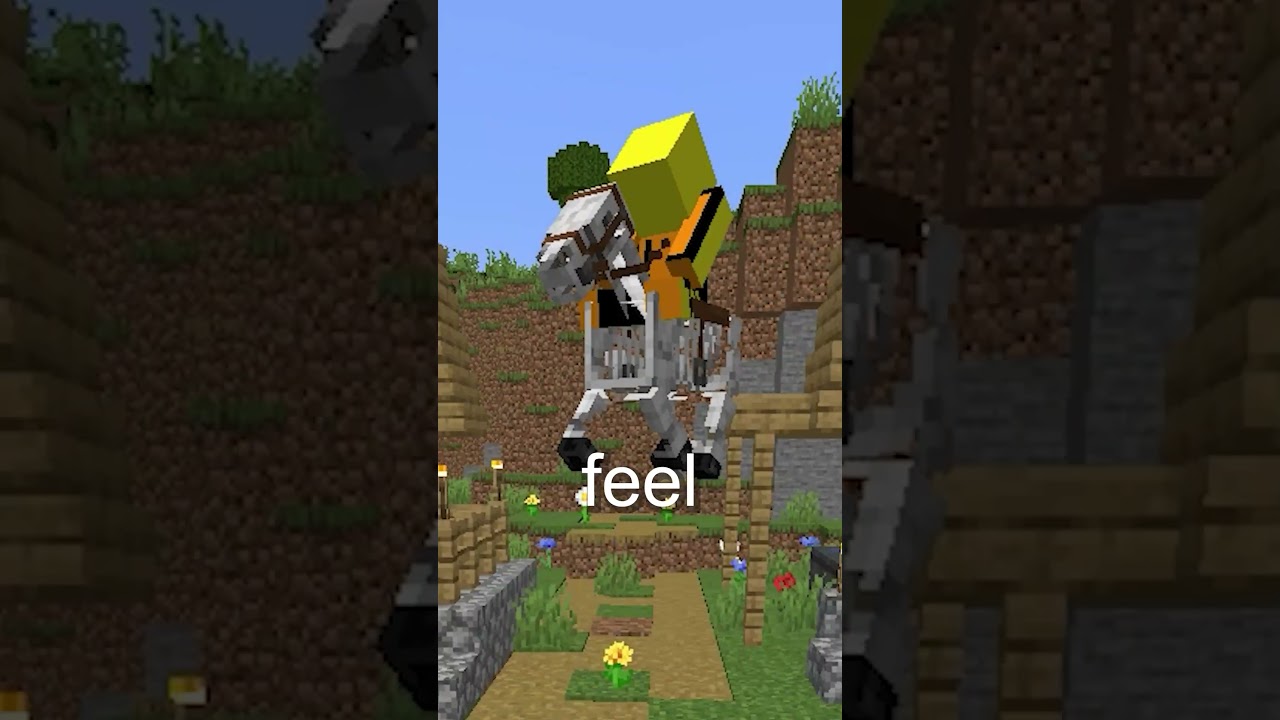 The Secret Behind The Skeleton Horse In Minecraft