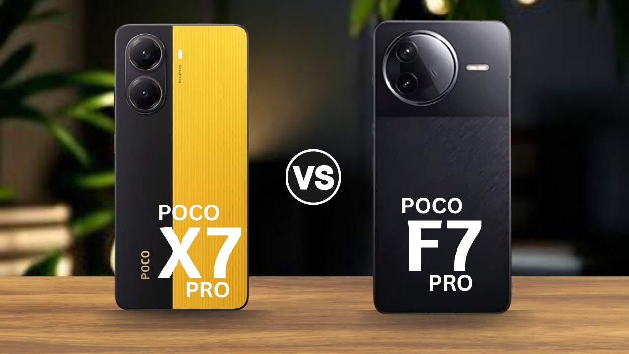 Poco F7 Vs Poco X7 Pro Full Comparison ⚡ Which one is Best?