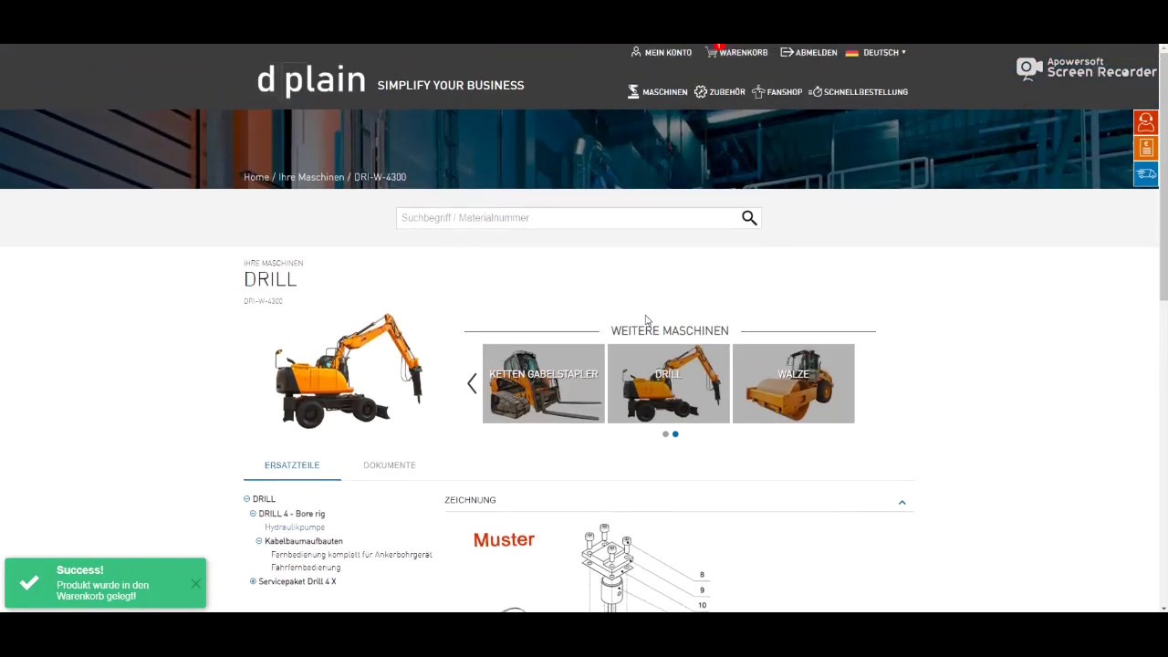 Softwarel&ouml;sung zur Digitalisierung - dplain DEMO