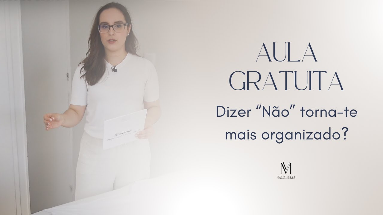 Aula Gratuita #30 - Aprende a dizer 