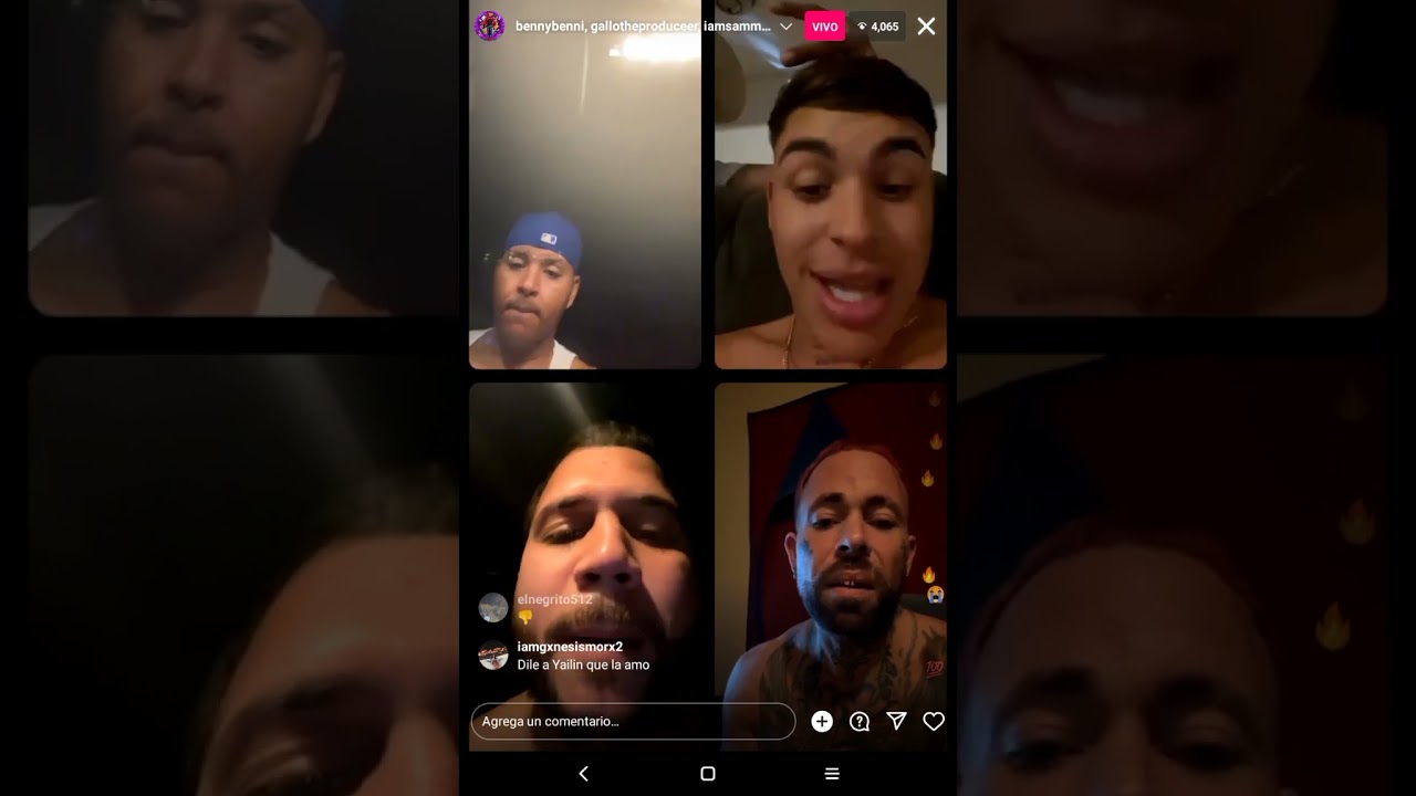 BENNY BENNY EN LIVE CON MICHAEL FLORES Y GALLO THE PRODUCE
