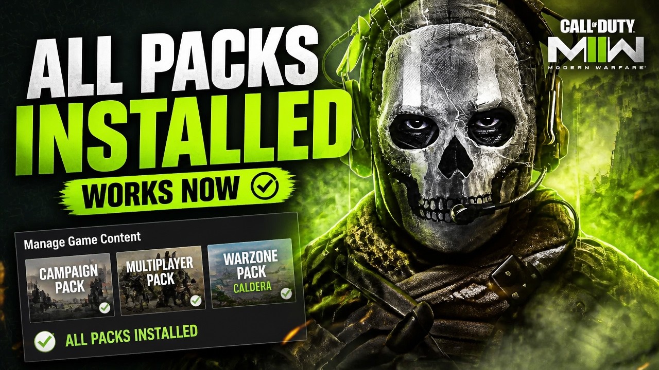 CALL OF DUTY Modern Warfare | FIX Campaign and Store Not Available | Install ALL Packs JUNE 2026