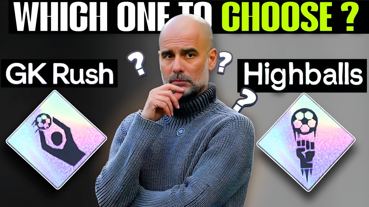 GK Rush 🧤 Vs Highballs ⚽ Which One Is Better For Your Goalkeeper ? 🤔💬