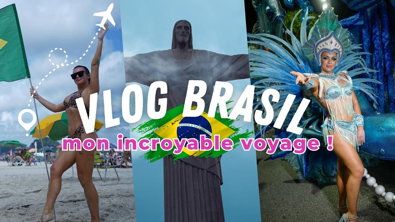 VLOG BRÉSIL : DNA Experience, Carnaval de Rio, New co'... 🇧🇷🤩