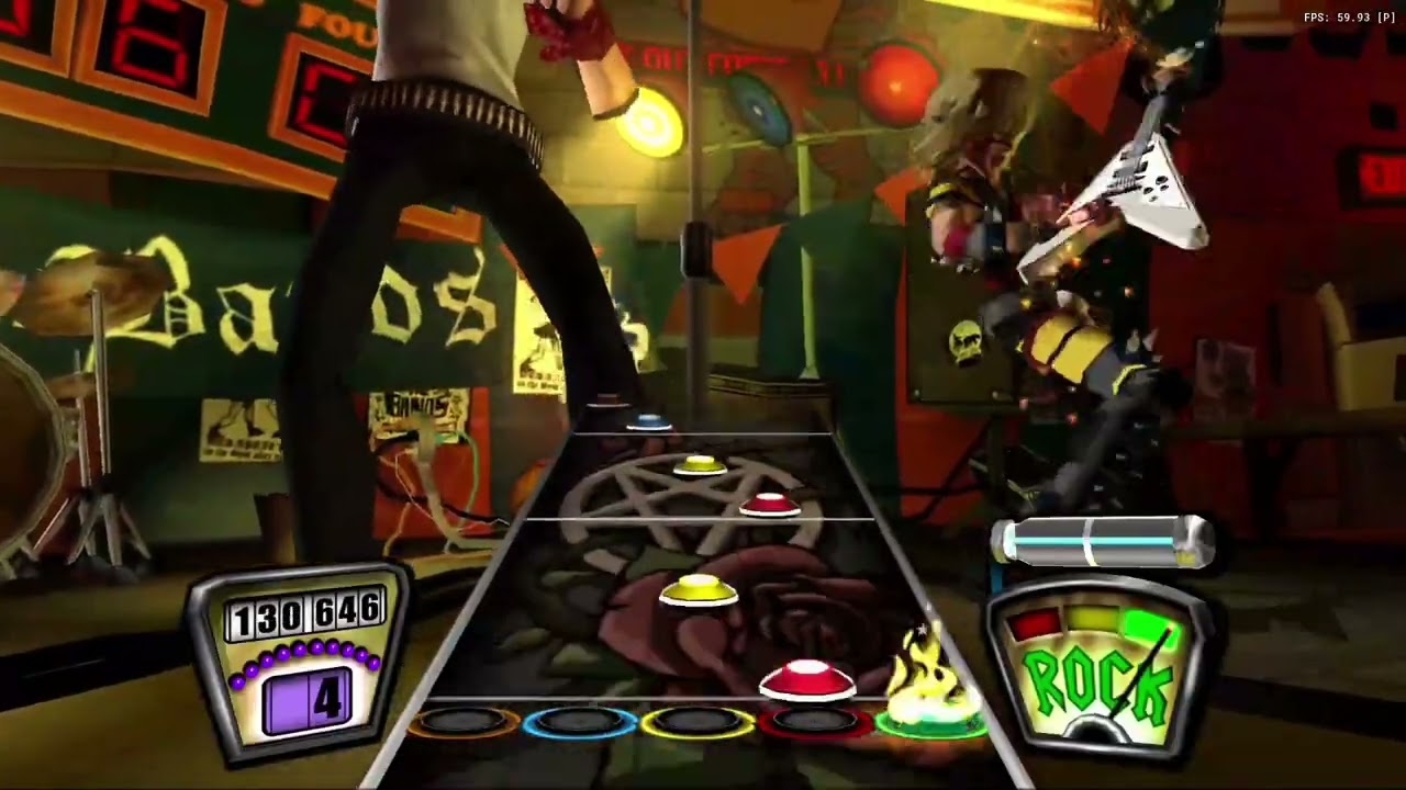 Guitar Hero II Extreme Vol 2 Shout At The Devil (Canon Rock) Hard 100% FC