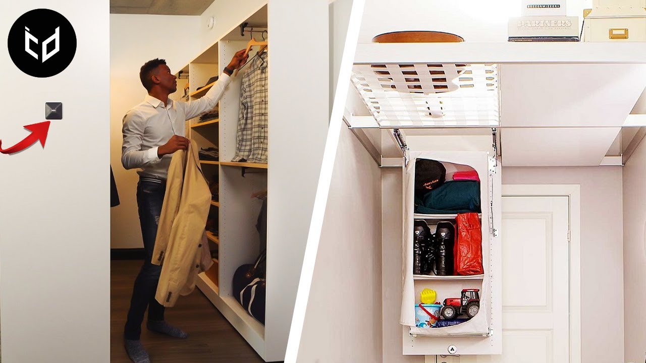 INCREDIBLE Space Saving Furniture - Smart Storage Ideas