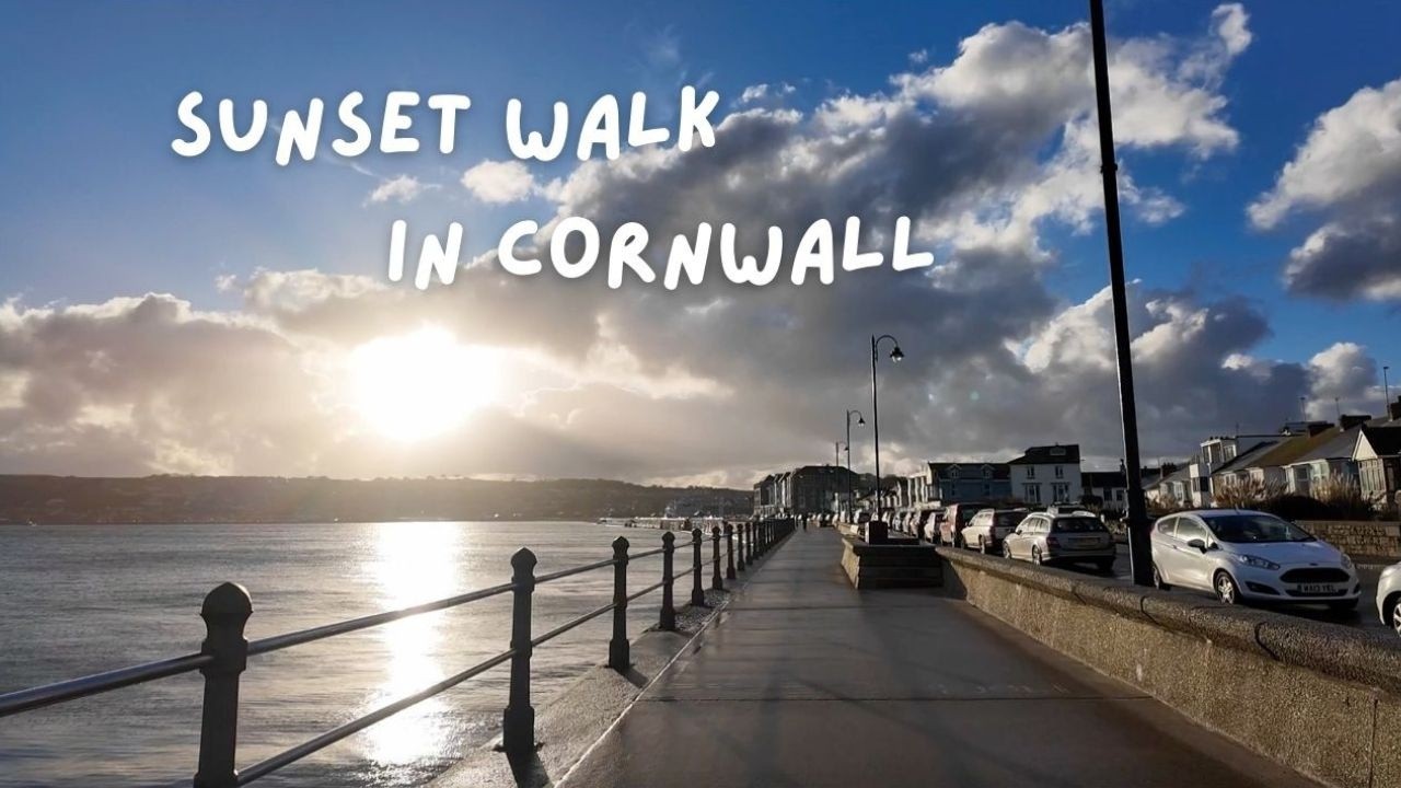 Penzance to Newlyn Walking Tour | Cornwall Coast at Sunset