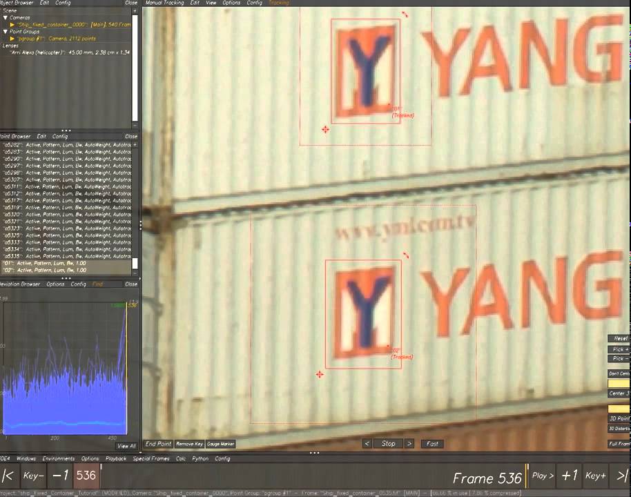 Video 2 - 3DEqualizer tutorial