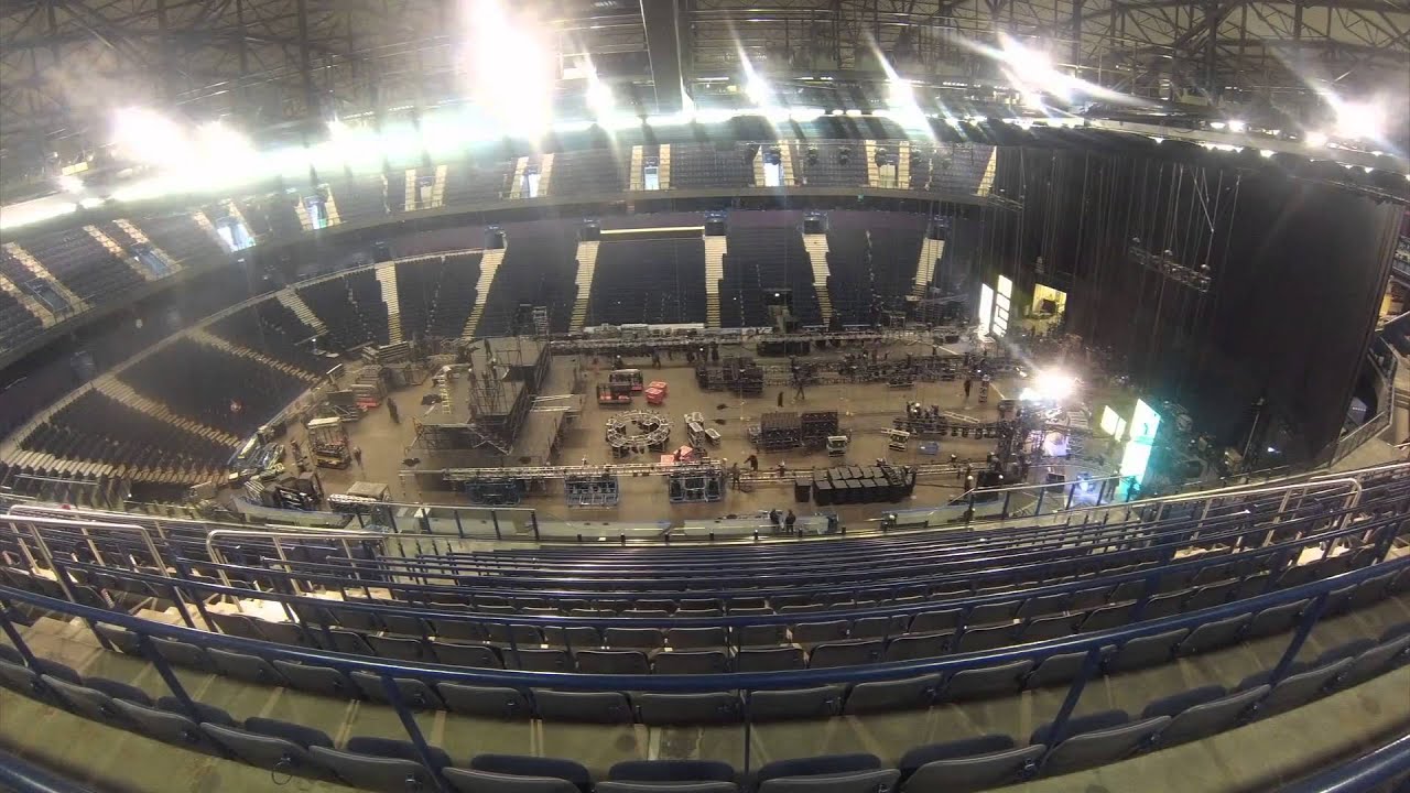 Rigging O2 World Hamburg