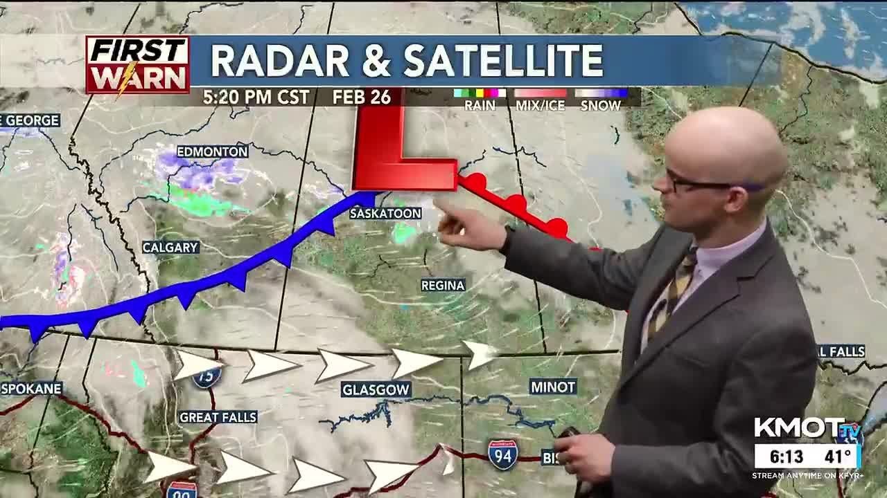 KMOT First News at Six Weather - 2/26/2026
