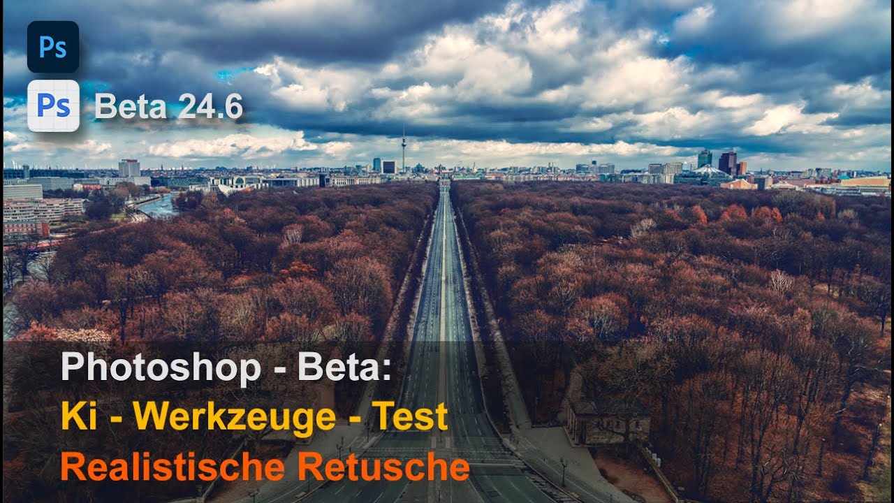 Photoshop - Beta: Ki - Werkzeuge - Test - realistische Retusche