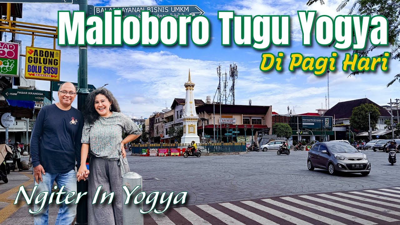 Memantau Kondisi Malioboro Di Pagi Hari.