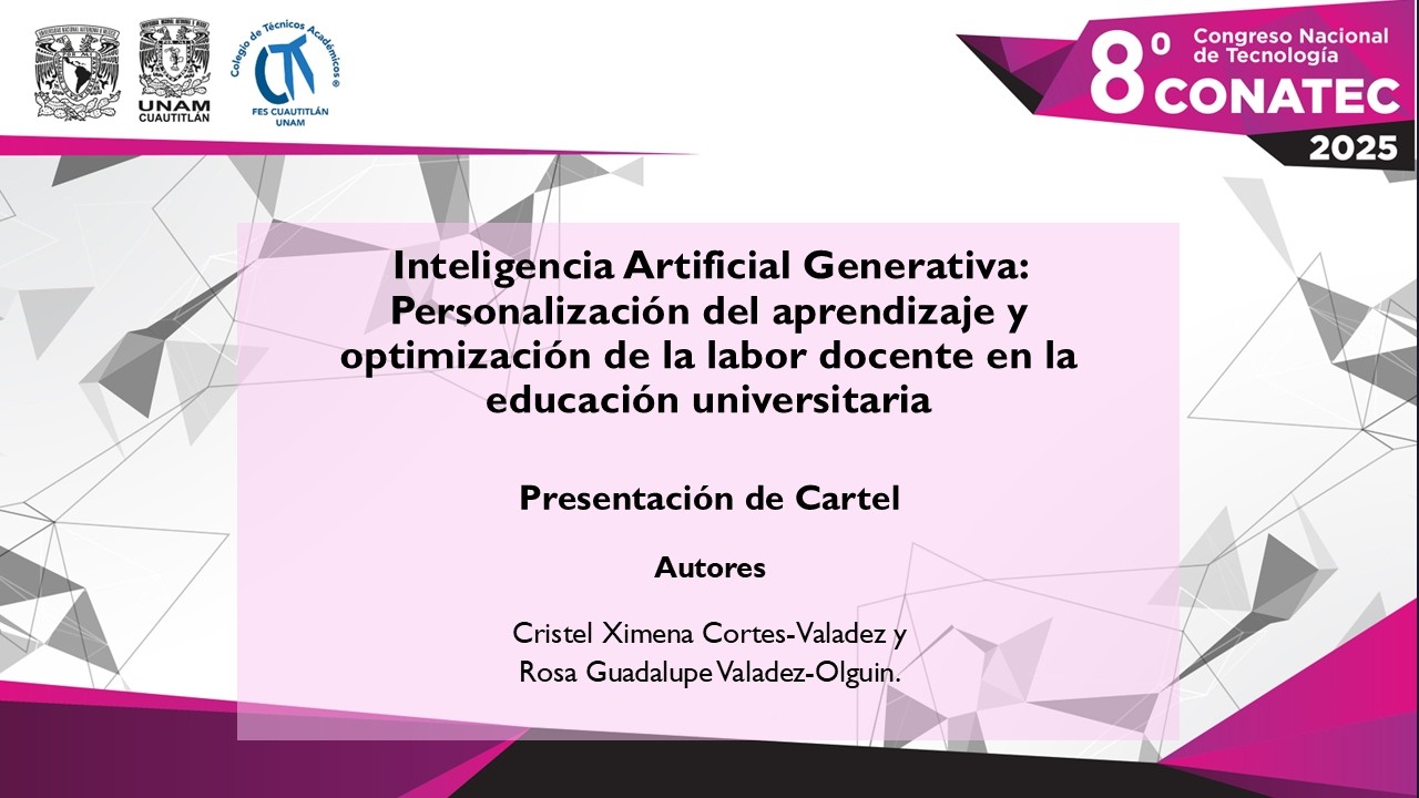 Inteligencia Artificial Generativa: Personalización del aprendizaje y optimización de la labor d....