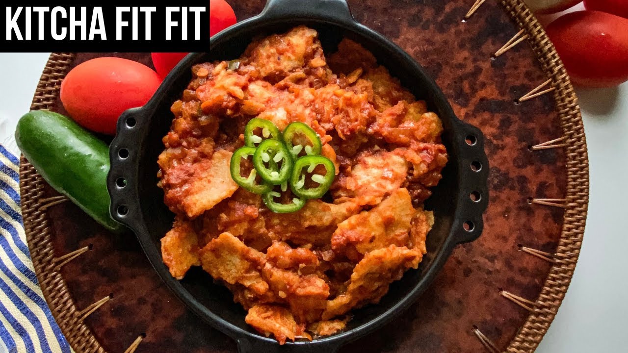KICHA FIT FIT WITH SILSI | Eritrean Vegan Food| Tsom 🇪🇷