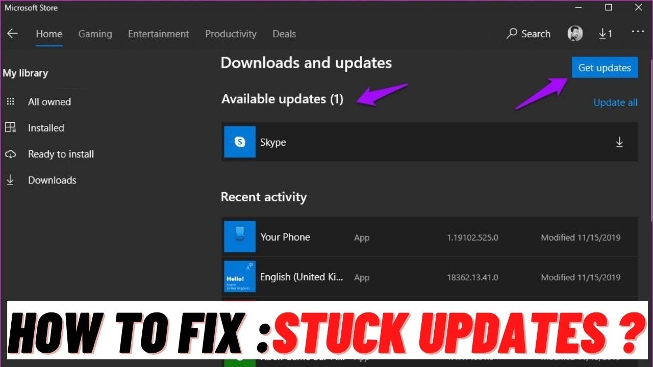 How to Fix Microsoft app Store apps pending or stuck while downloading
