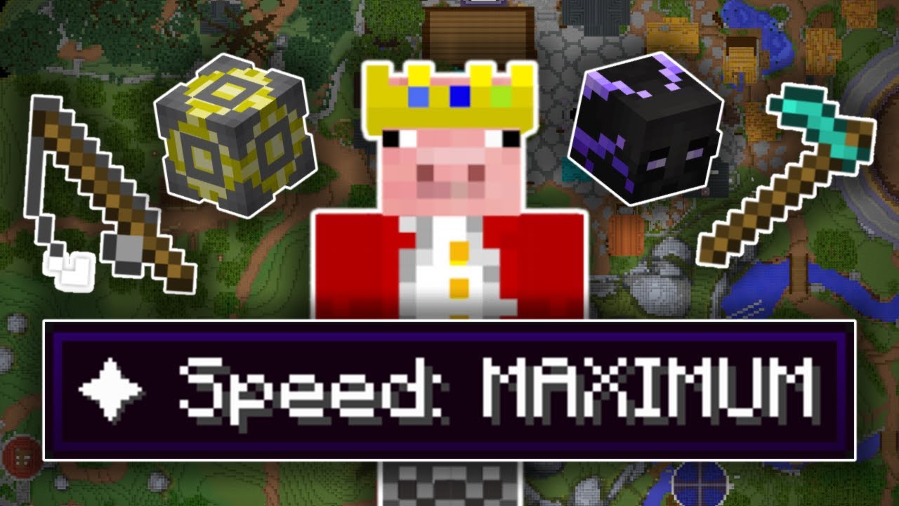 The Maximum Possible Speed in Hypixel Skyblock (ft. mayor Technoblade)