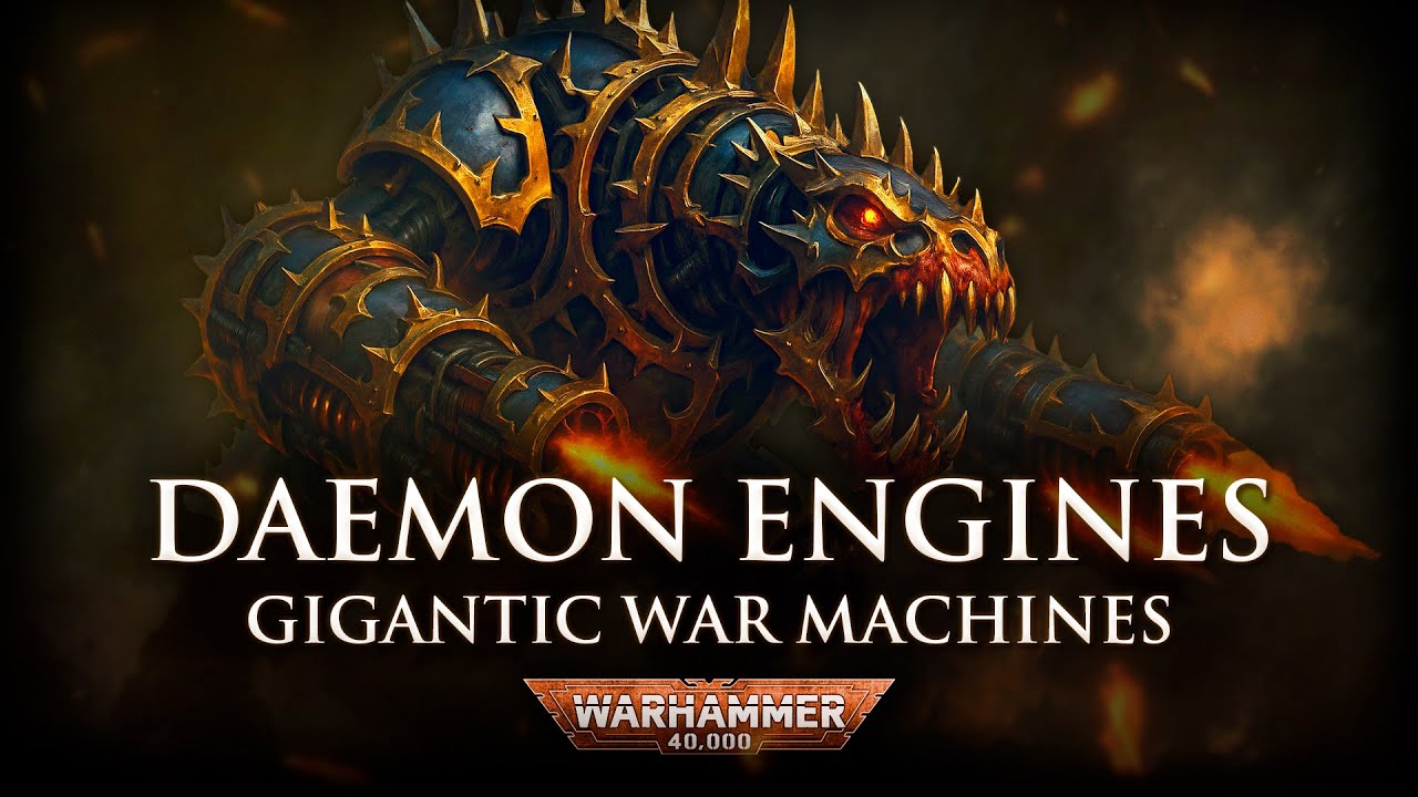 Daemon Engines: Gigantic War Machines of Warhammer 40k