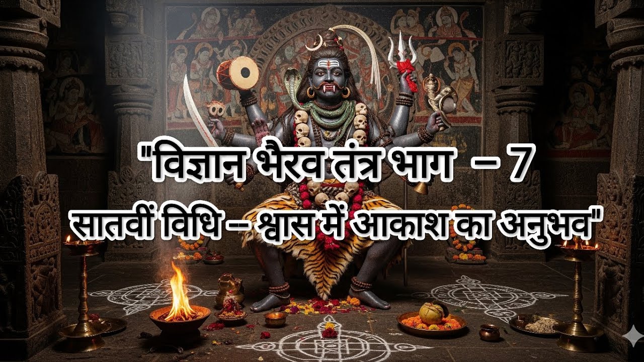 Vigyan Bhairav Tantra Part 7 | श्वास के सहारे भीतर के आकाश का अनुभव