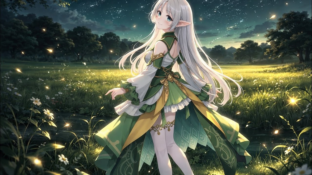 Hoshi wo Atsumeru Elf - Original song for @KurotsukiAmaris  by Hoshinomi Mirai ( mirai clip )