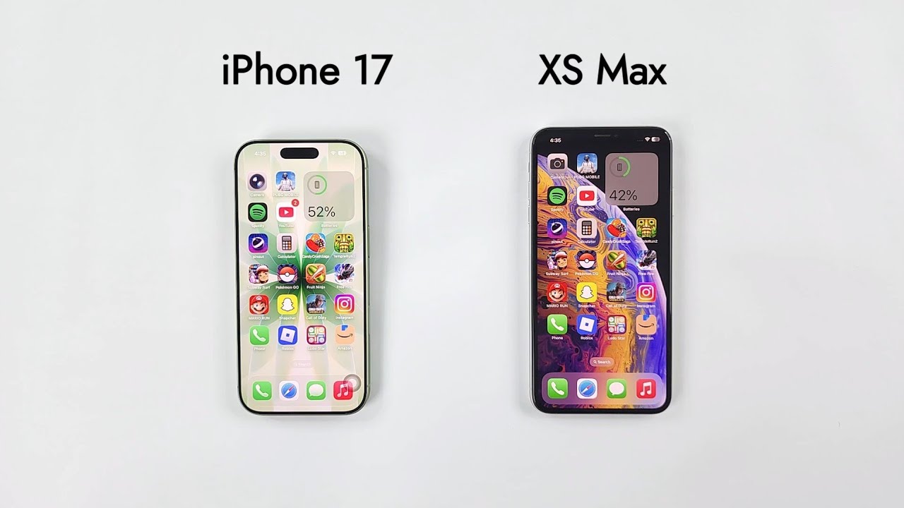 Apple iPhone 17 vs iPhone XS MAX - Apple A19 vs A12 Bionic SPEED TEST 🥵 