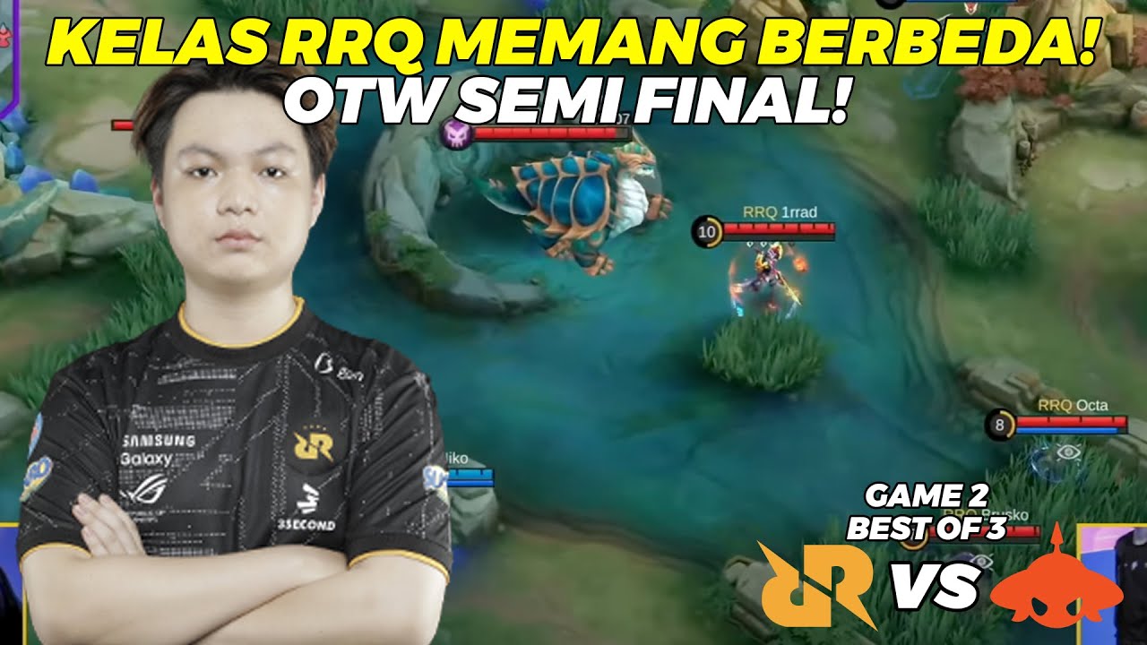 KELAS RRQ MEMANG BERBEDA! OTW SEMI FINAL! - RRQ HOSHI vs BURMESE GHOULS Game 2 - #KBreakdown