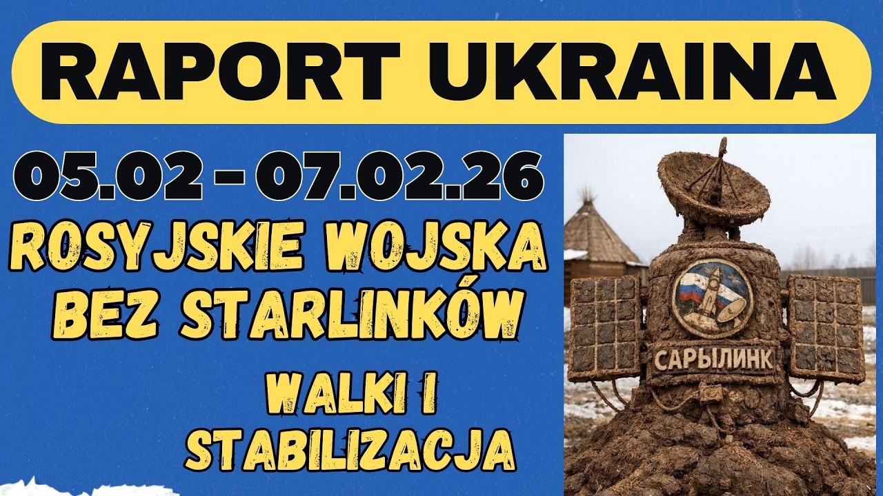 Raport Ukraina, Rosyjskie wojska bez Starlinków, Walki i stabilizacja, 05.02 - 07.02.26