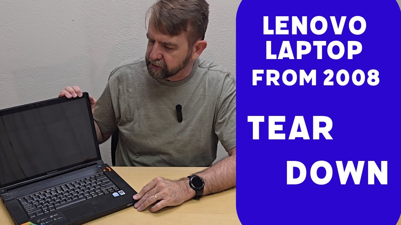 Lenovo Ideapad Laptop Model Y510 or 7758 From 2008 - Tear Down