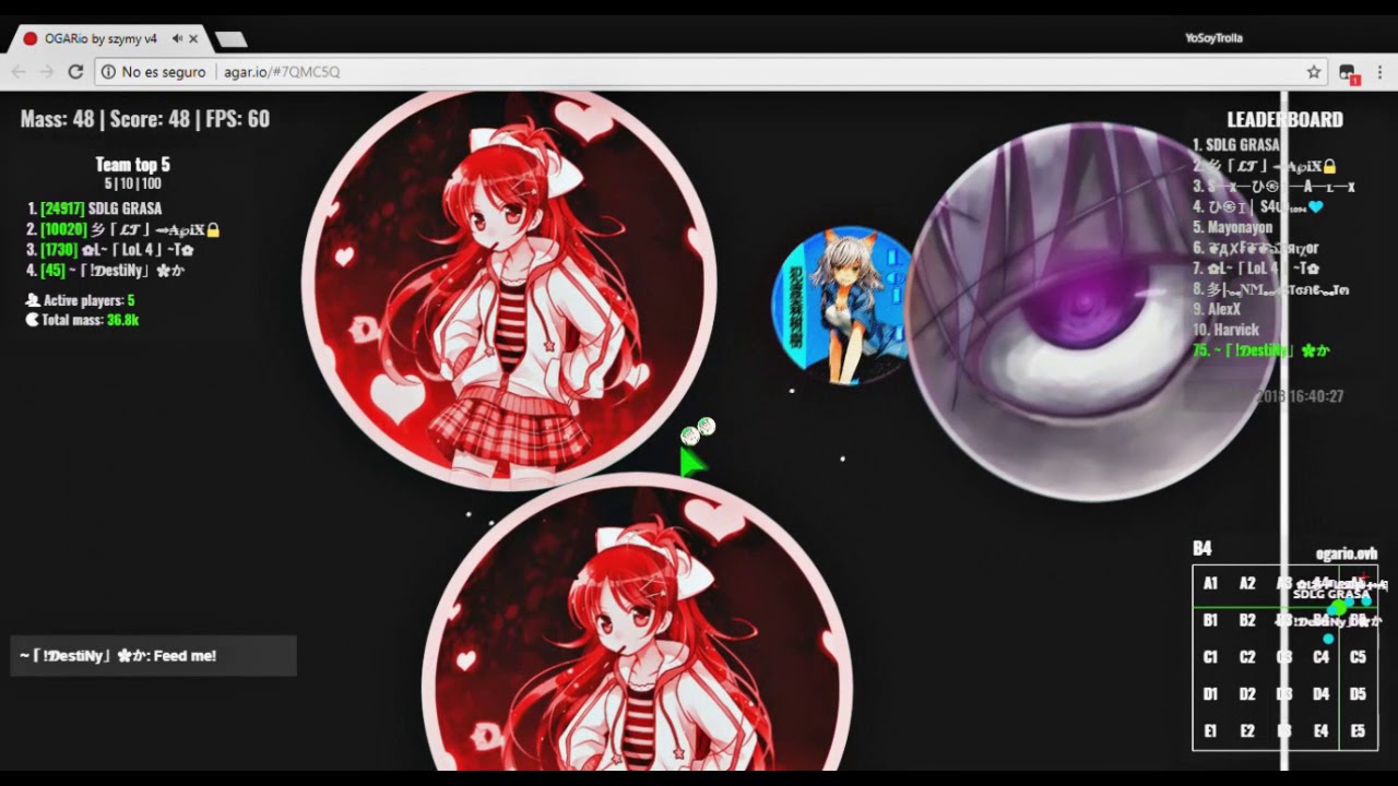 Trolear en agario 2018