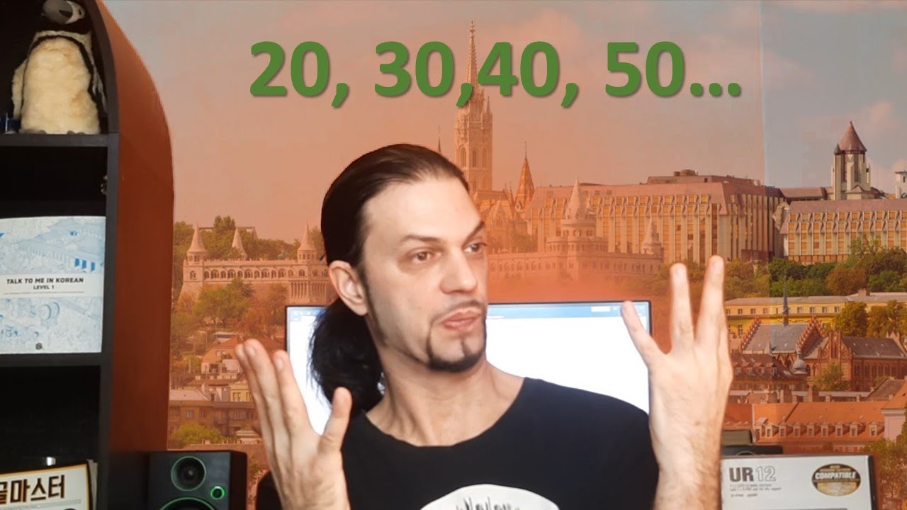 Beginner Hungarian Lesson pt.11: The numbers from 20 -100
