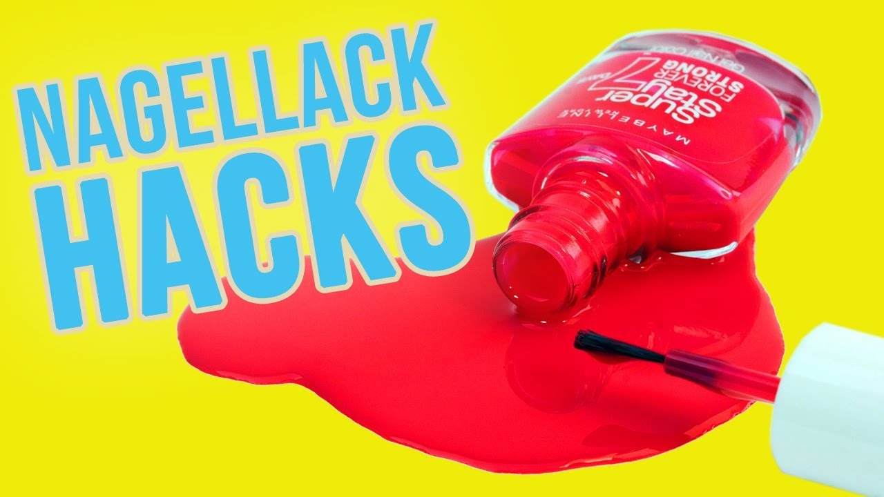 5 Nagellack Life Hacks | Nagellack Ideen zum selber machen