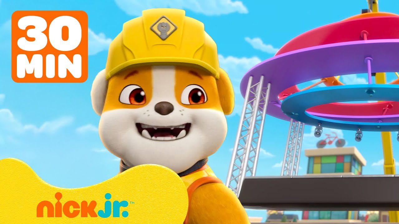 Rubble & Crew | 30 minuti dei migliori salvataggi e costruzioni! con PAW Patrol | Nick Jr. Italia