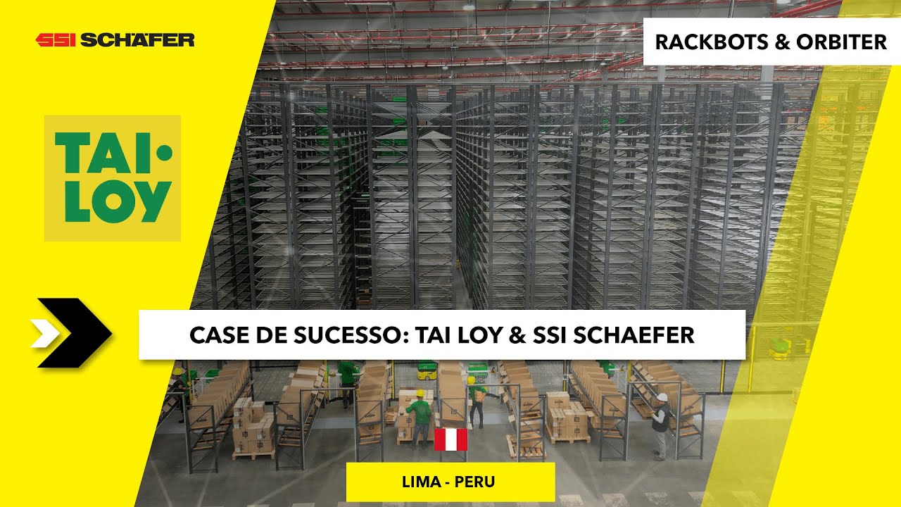 Case de Sucesso: Tai Loy & SSI SCHAEFER - Rackbots & Orbiter