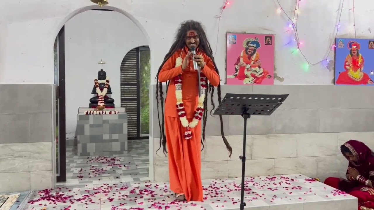 सुदंर सत्संग श्री गुरू महाराज जी के मुखारविंद से 🦚♥️🙏(आश्रम लगेंरी जिला होशियारपुर)♥️🙏🦚