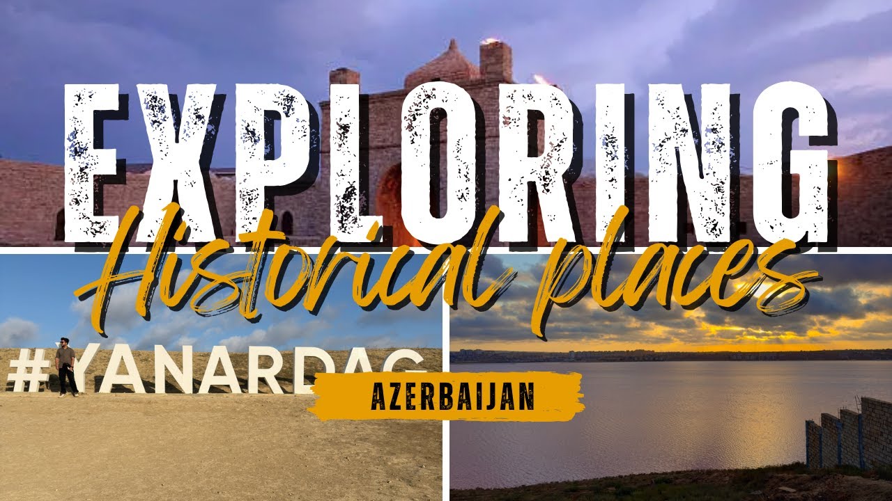 Fire temple, Fire mountain and Pink lake of Azerbaijan 🇦🇿🛕