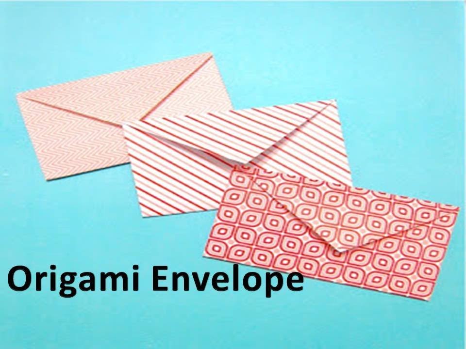 How to make an Origami Envelope